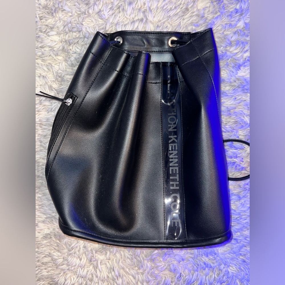 Reaction Kenneth Cole Purse Courageous Clear 1 Black Backpack